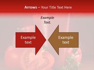 Table Health Glass PowerPoint Template