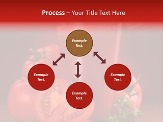 Table Health Glass PowerPoint Template