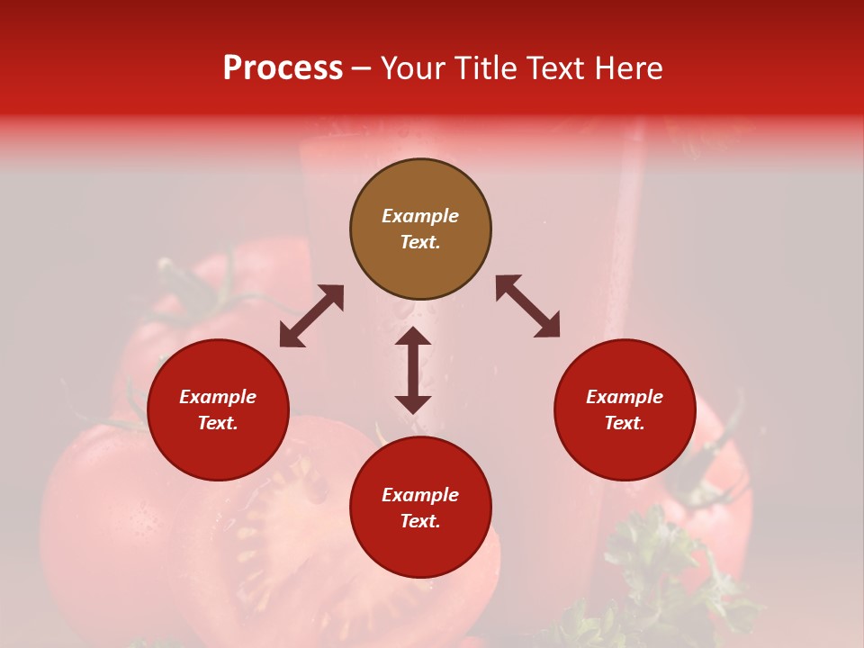 Table Health Glass PowerPoint Template