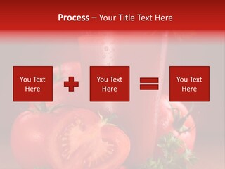 Table Health Glass PowerPoint Template