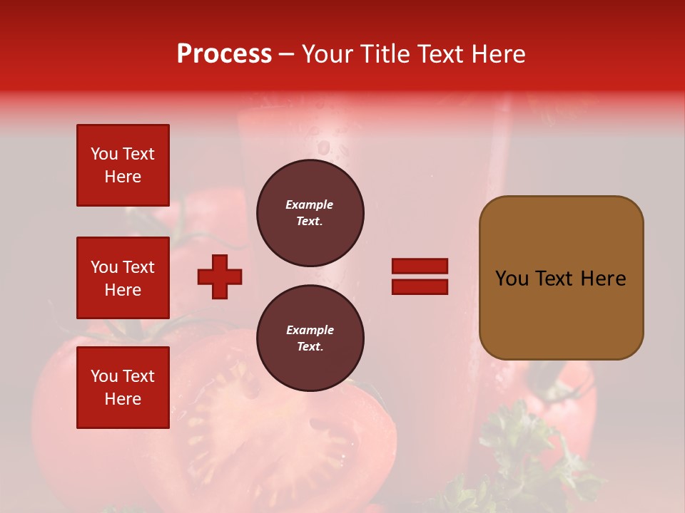 Table Health Glass PowerPoint Template