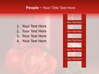 Table Health Glass PowerPoint Template
