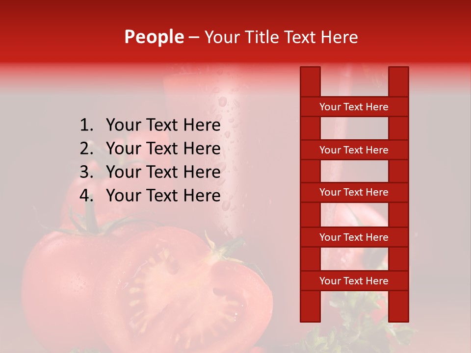 Table Health Glass PowerPoint Template