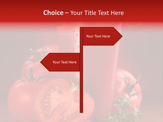 Table Health Glass PowerPoint Template