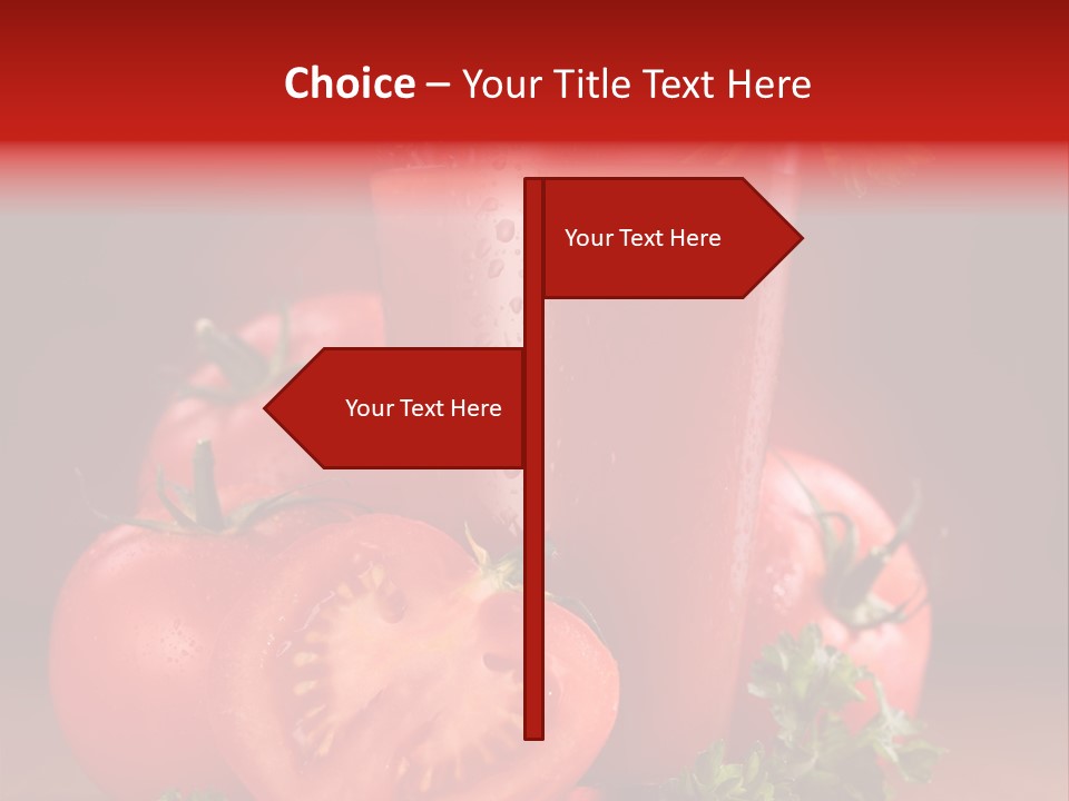 Table Health Glass PowerPoint Template