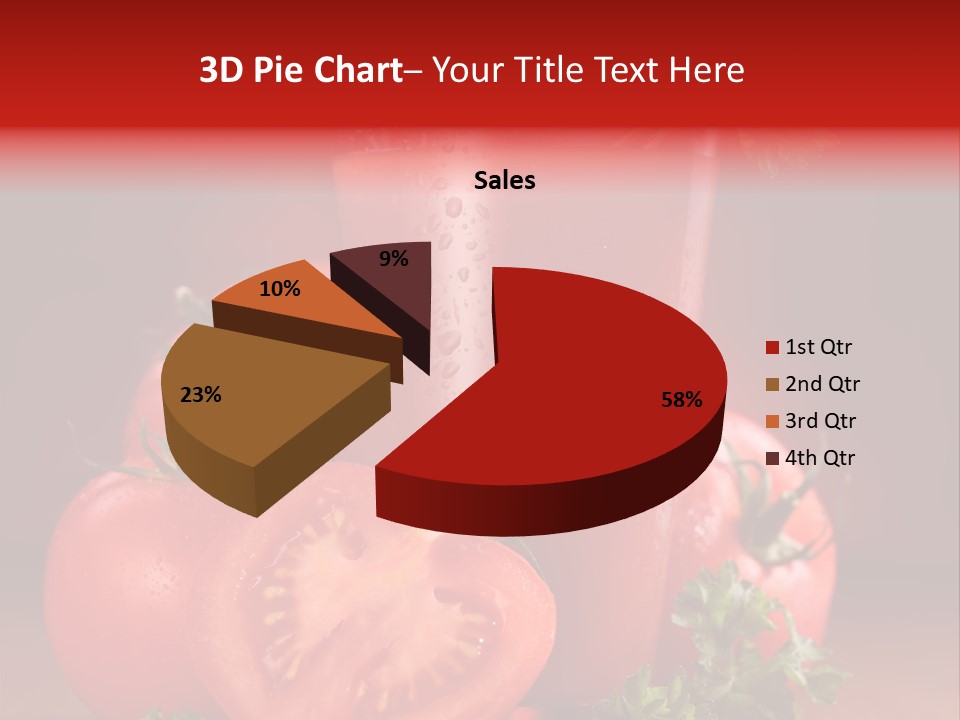 Table Health Glass PowerPoint Template