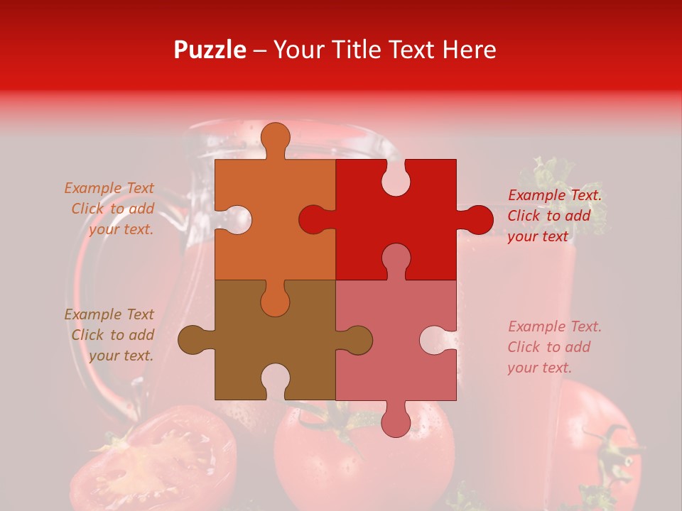 Tomato Jar Healthy PowerPoint Template