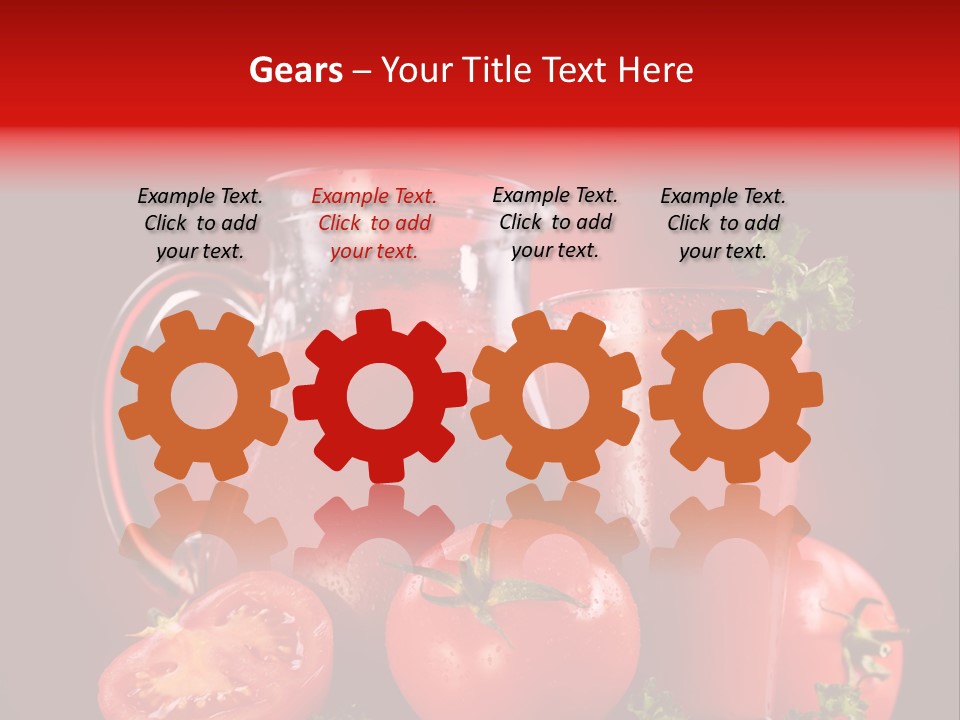 Tomato Jar Healthy PowerPoint Template
