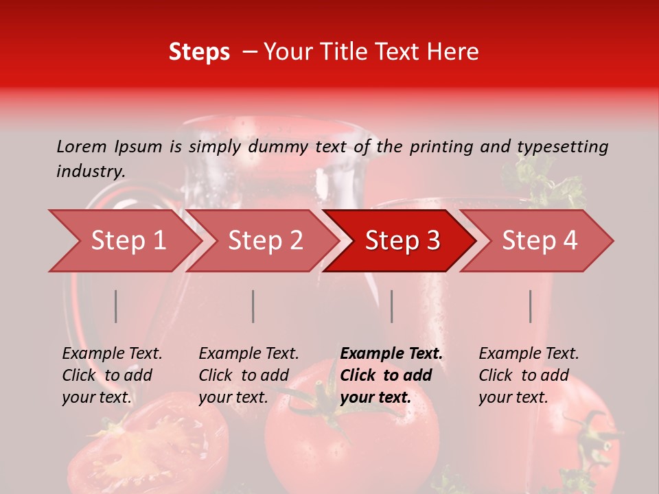 Tomato Jar Healthy PowerPoint Template