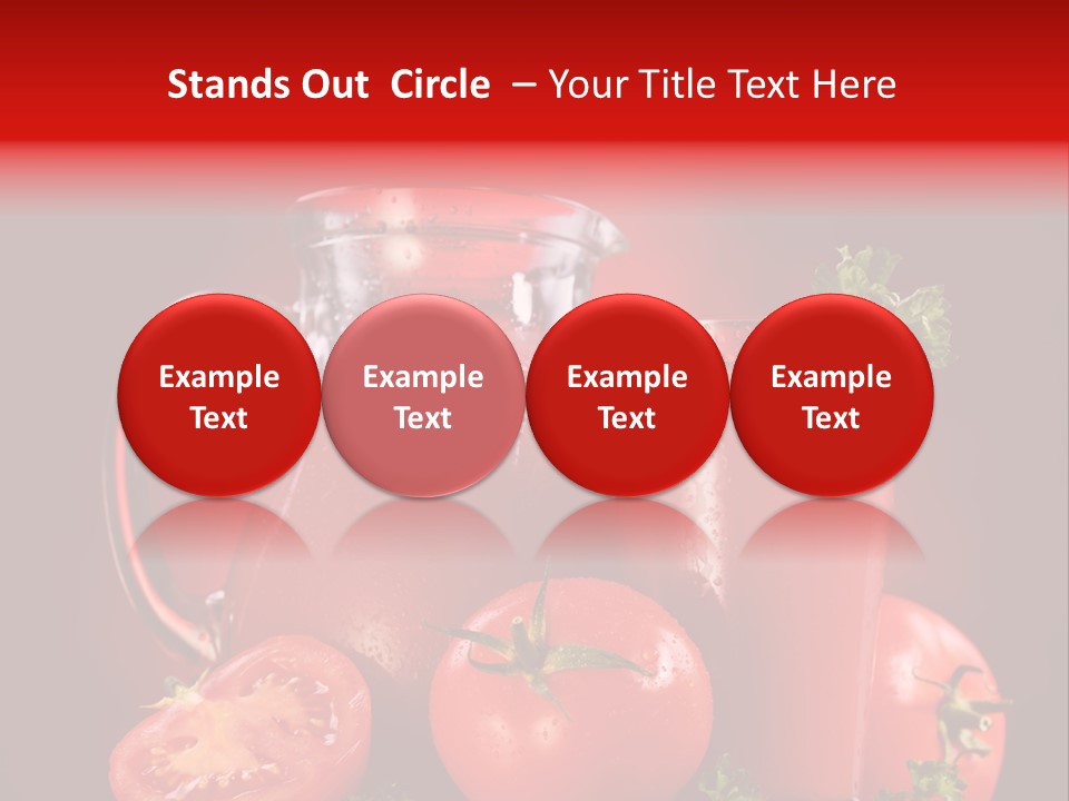 Tomato Jar Healthy PowerPoint Template