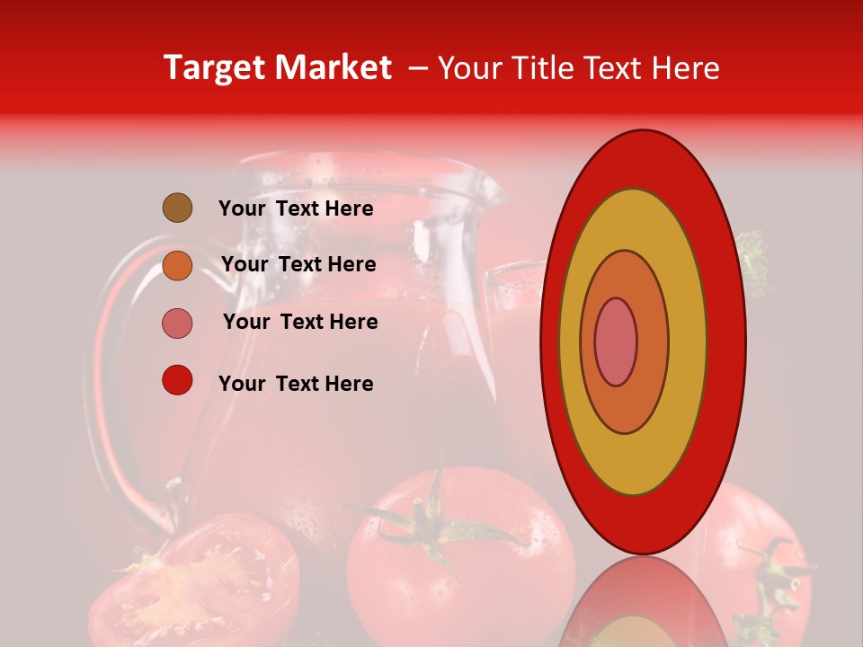 Tomato Jar Healthy PowerPoint Template