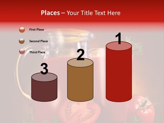 Beverage Wooden Carafe PowerPoint Template