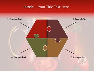 Beverage Wooden Carafe PowerPoint Template