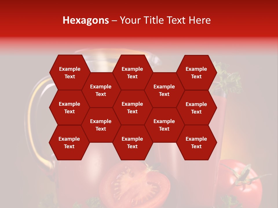 Beverage Wooden Carafe PowerPoint Template