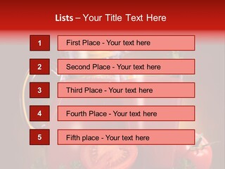 Beverage Wooden Carafe PowerPoint Template