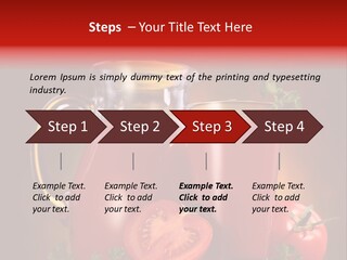 Beverage Wooden Carafe PowerPoint Template