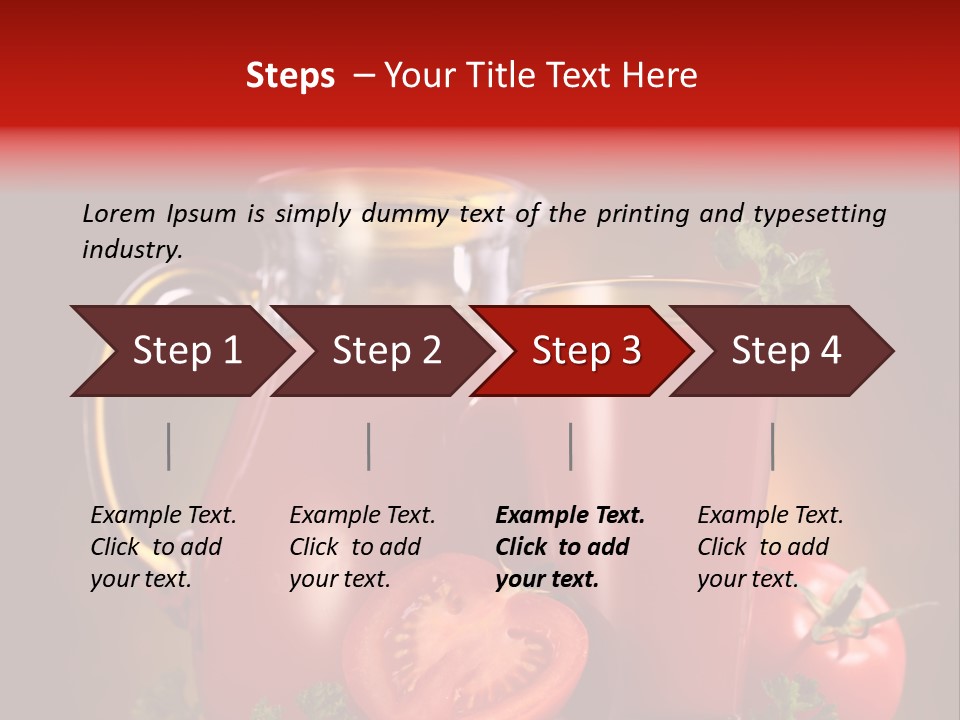 Beverage Wooden Carafe PowerPoint Template