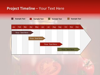 Beverage Wooden Carafe PowerPoint Template