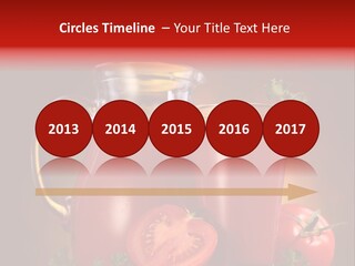 Beverage Wooden Carafe PowerPoint Template