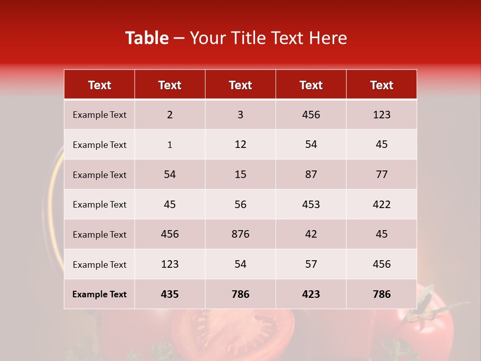 Beverage Wooden Carafe PowerPoint Template