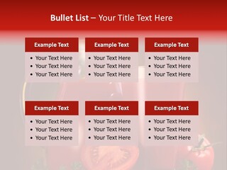 Beverage Wooden Carafe PowerPoint Template