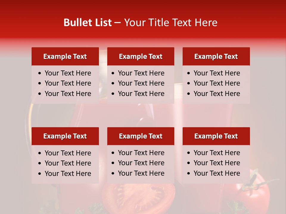 Beverage Wooden Carafe PowerPoint Template