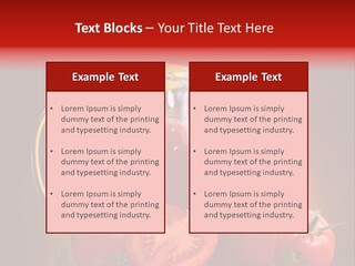 Beverage Wooden Carafe PowerPoint Template