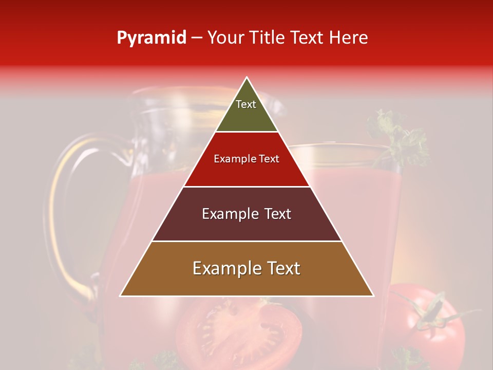 Beverage Wooden Carafe PowerPoint Template