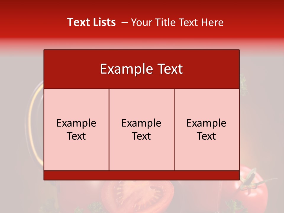 Beverage Wooden Carafe PowerPoint Template