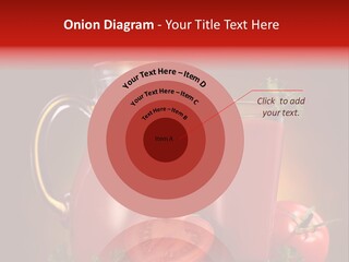 Beverage Wooden Carafe PowerPoint Template