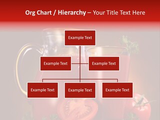 Beverage Wooden Carafe PowerPoint Template