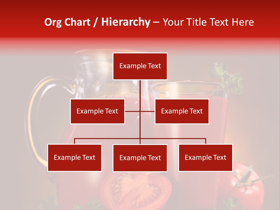 Beverage Wooden Carafe PowerPoint Template