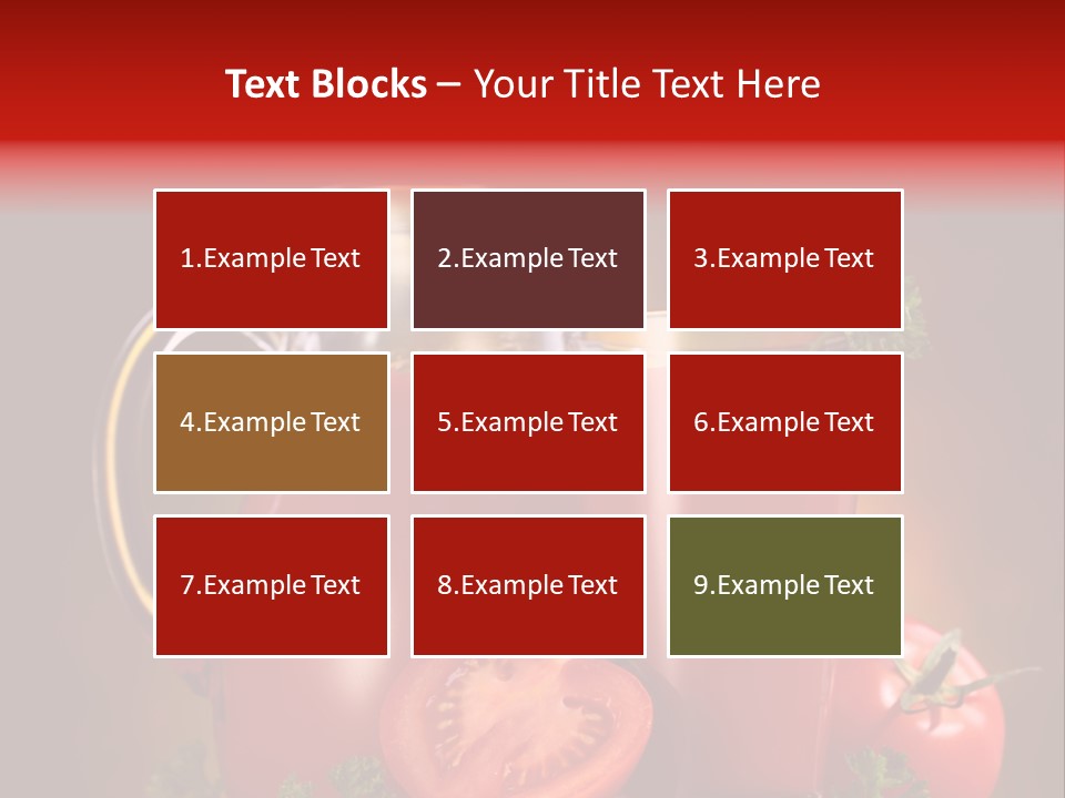 Beverage Wooden Carafe PowerPoint Template