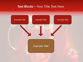 Beverage Wooden Carafe PowerPoint Template