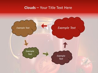 Beverage Wooden Carafe PowerPoint Template