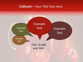 Beverage Wooden Carafe PowerPoint Template