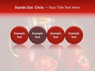 Beverage Wooden Carafe PowerPoint Template