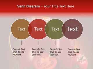 Beverage Wooden Carafe PowerPoint Template