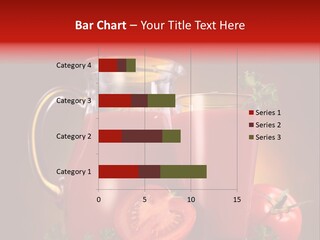 Beverage Wooden Carafe PowerPoint Template