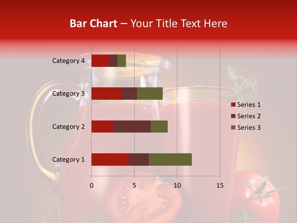 Beverage Wooden Carafe PowerPoint Template