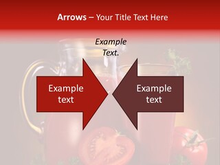 Beverage Wooden Carafe PowerPoint Template