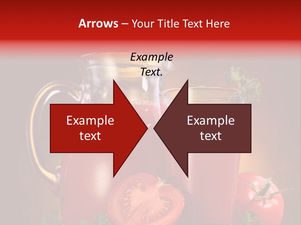 Beverage Wooden Carafe PowerPoint Template