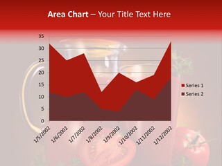 Beverage Wooden Carafe PowerPoint Template