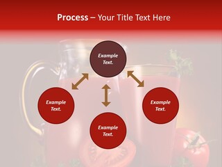 Beverage Wooden Carafe PowerPoint Template