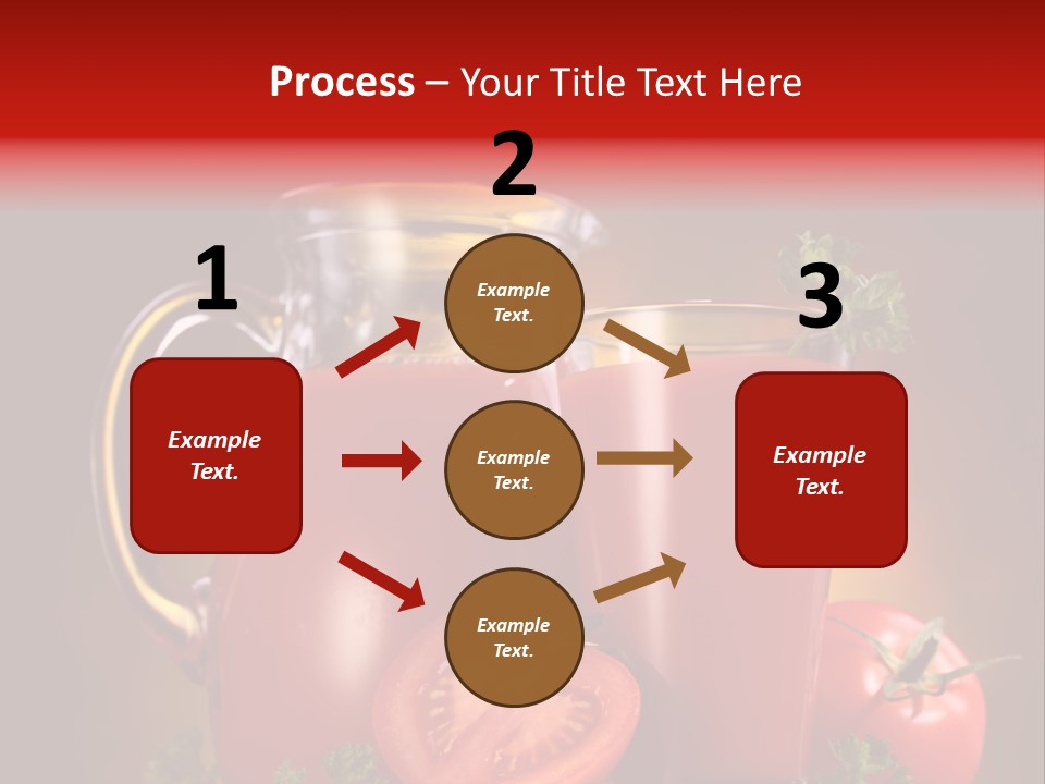 Beverage Wooden Carafe PowerPoint Template