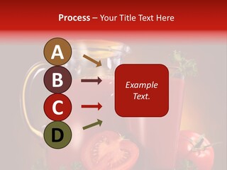 Beverage Wooden Carafe PowerPoint Template