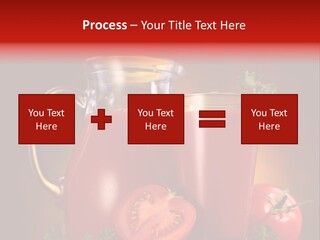Beverage Wooden Carafe PowerPoint Template