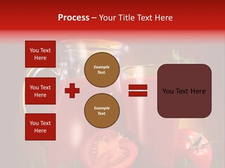 Beverage Wooden Carafe PowerPoint Template