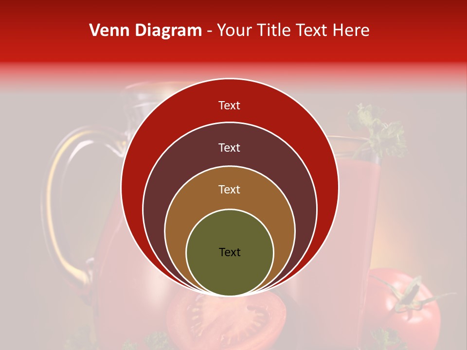 Beverage Wooden Carafe PowerPoint Template