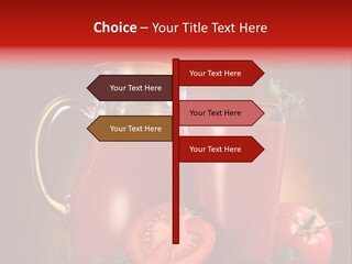 Beverage Wooden Carafe PowerPoint Template